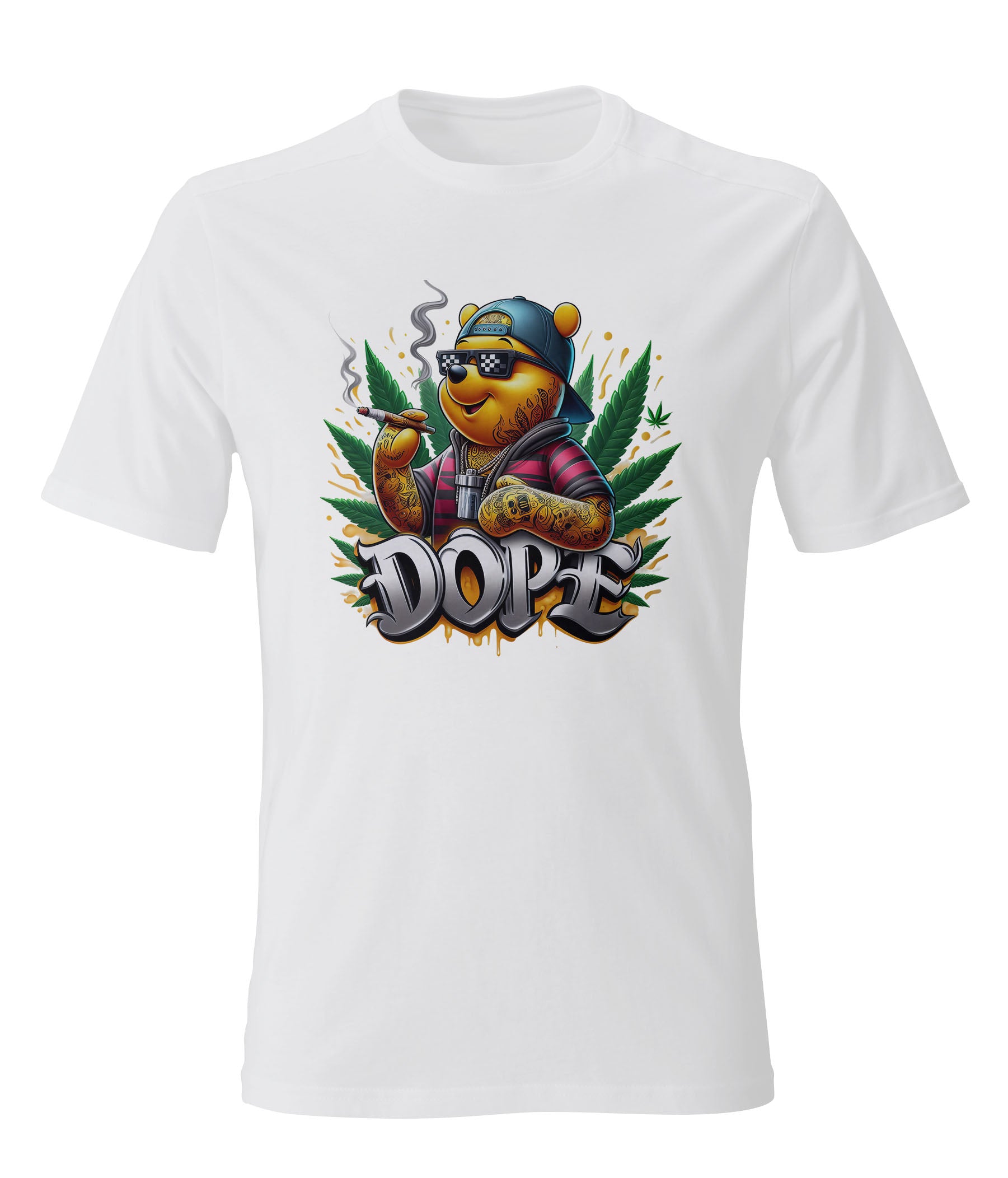 Stoner Pooh Bear Tee
