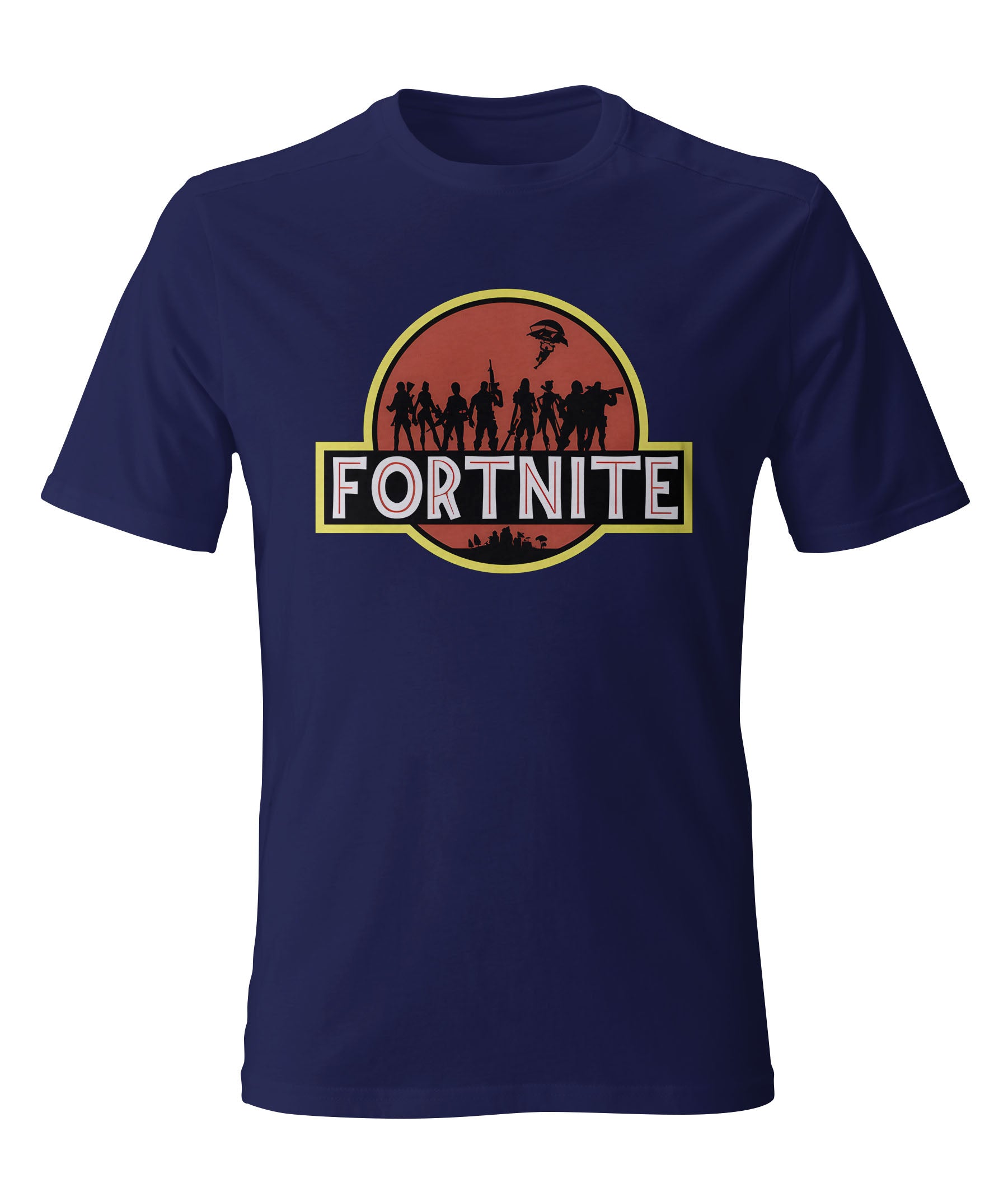 Retro Jurassic Park Inspired Gaming Tee

